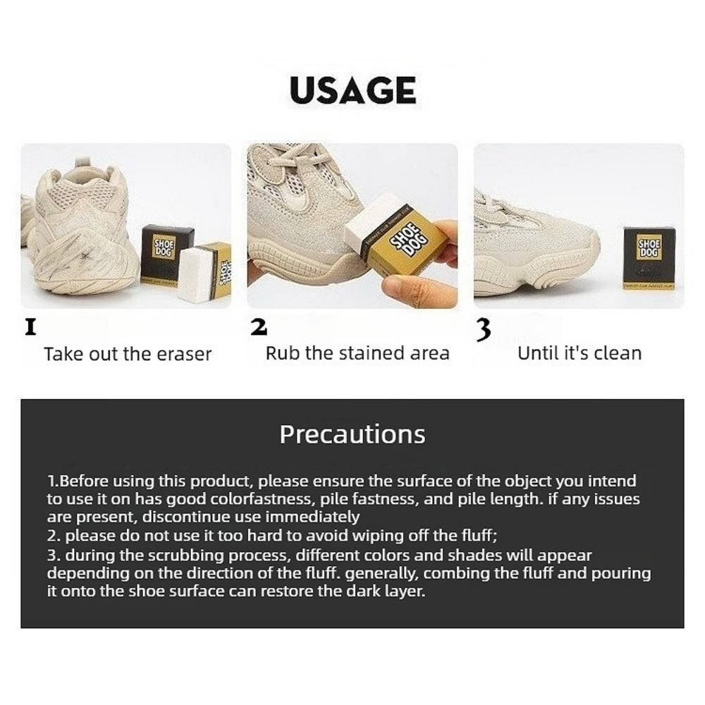 Shoe Cleaning Eraser Brush Wat - Sneaker Care Cleaner recensie en prijs