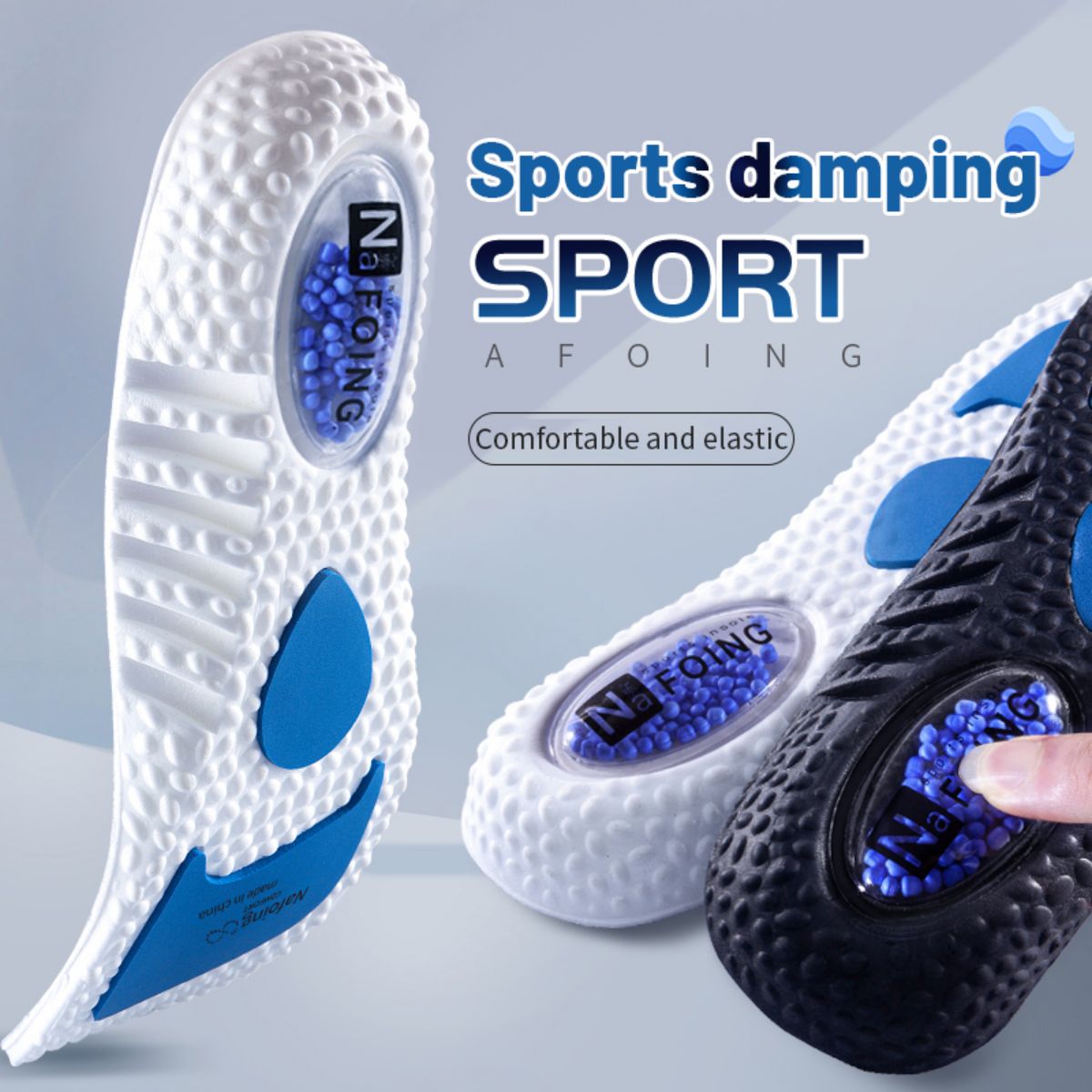 1Pair Upgrade Sports Shock Abs - Sneaker Care Foam recensie en prijs