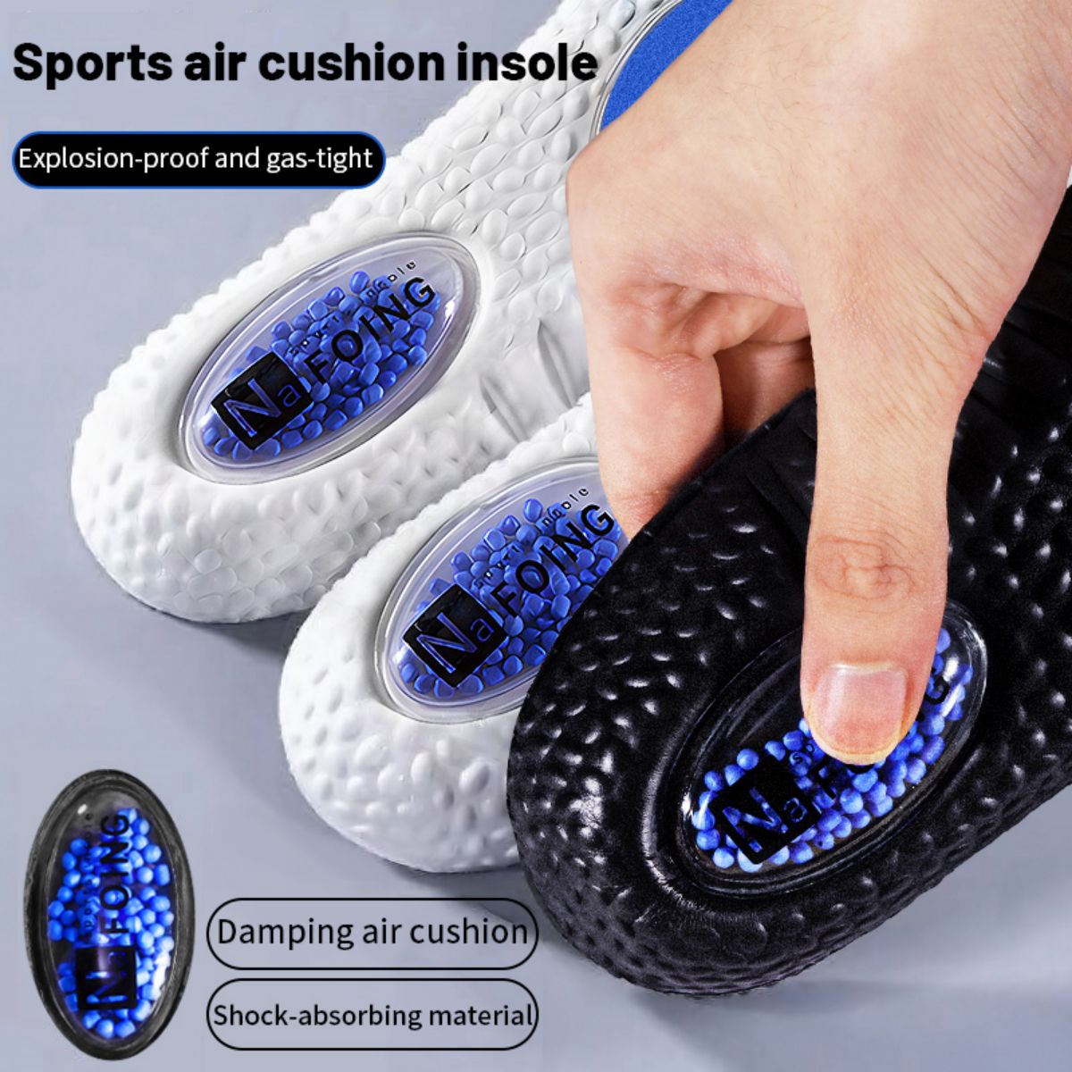 1Pair Upgrade Sports Shock Abs - Sneaker Care Foam recensie en prijs
