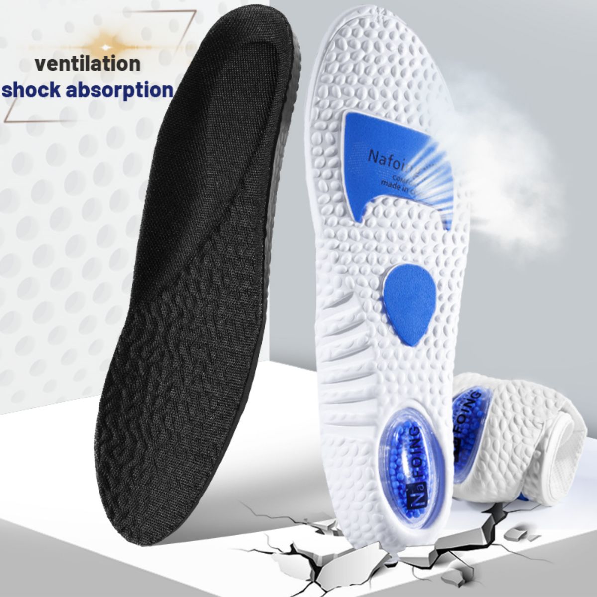 1Pair Upgrade Sports Shock Abs - Sneaker Care Foam recensie en prijs
