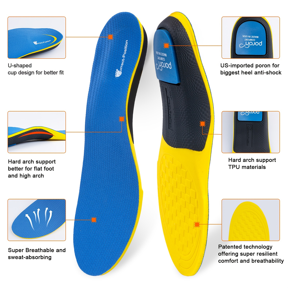 Flat Feet Arch Support Inserts - Sneaker Care Foam recensie en prijs