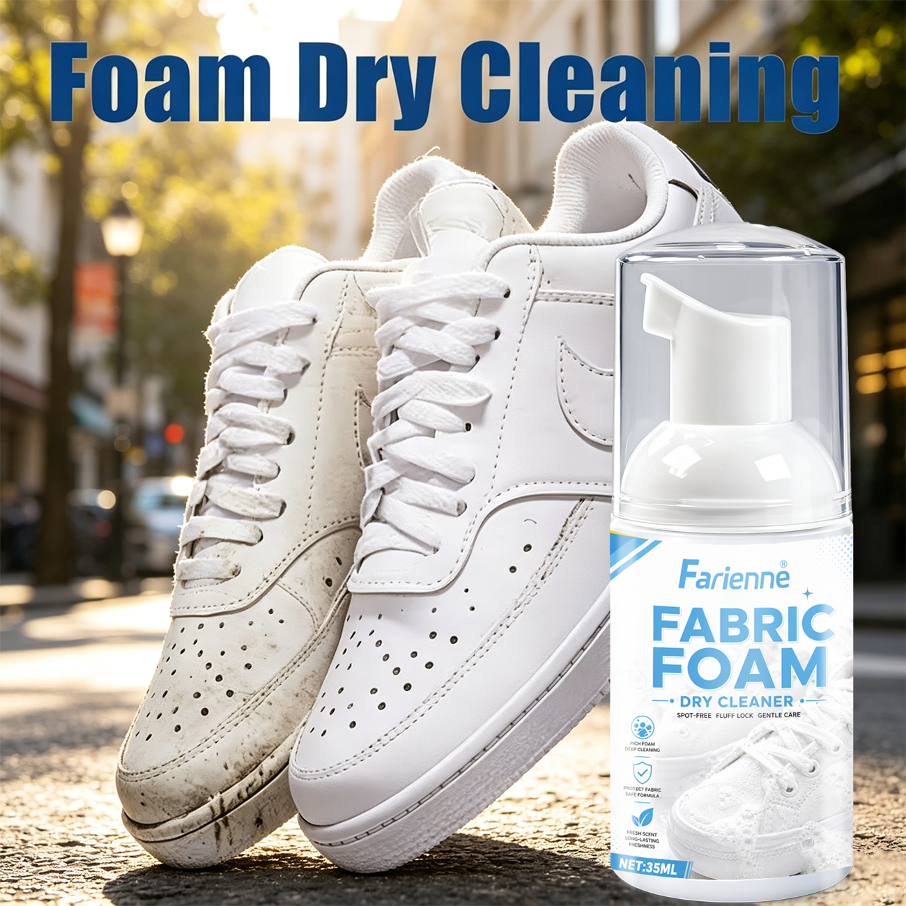 Farienne Fabric Foam Dry Clean - Sneaker Care Foam recensie en prijs