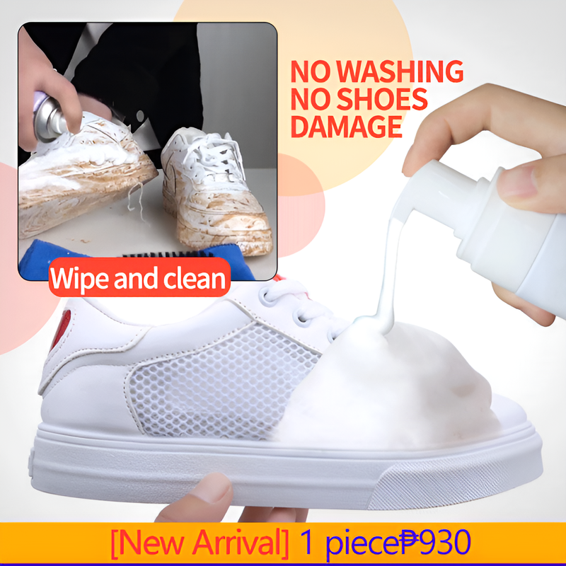 White Shoes Cleaning Agent Cle - Sneaker Care Foam recensie en prijs
