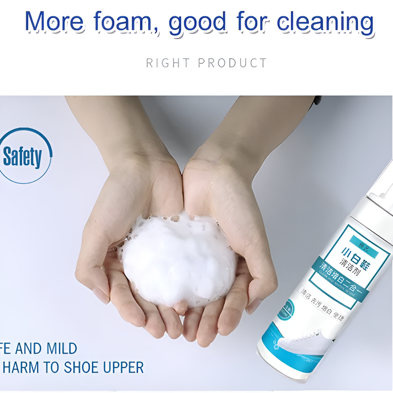 White Shoes Cleaning Agent Cle - Sneaker Care Foam recensie en prijs