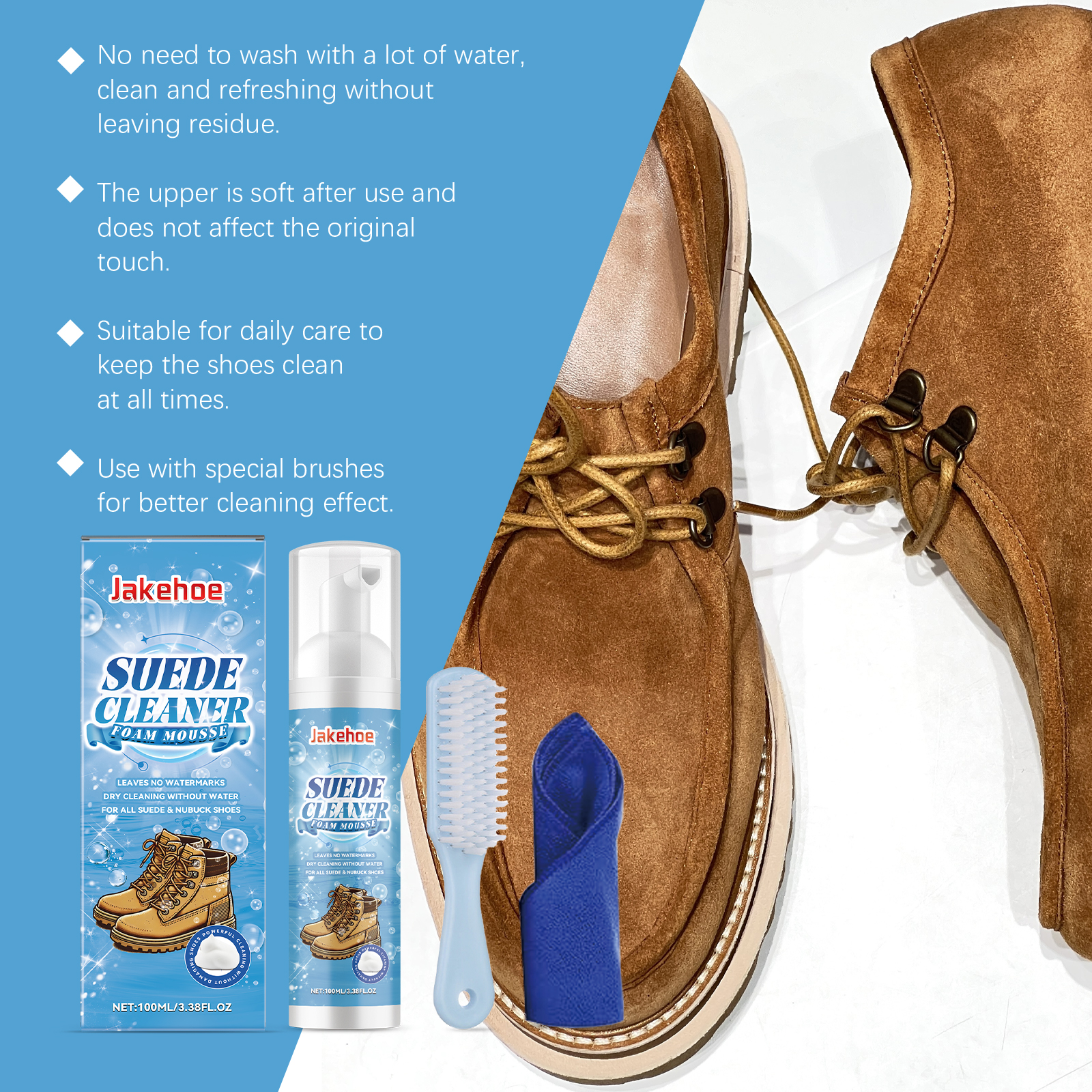 Suede Cleaner Kit Leather Velv - Sneaker Care Cleaner recensie en prijs