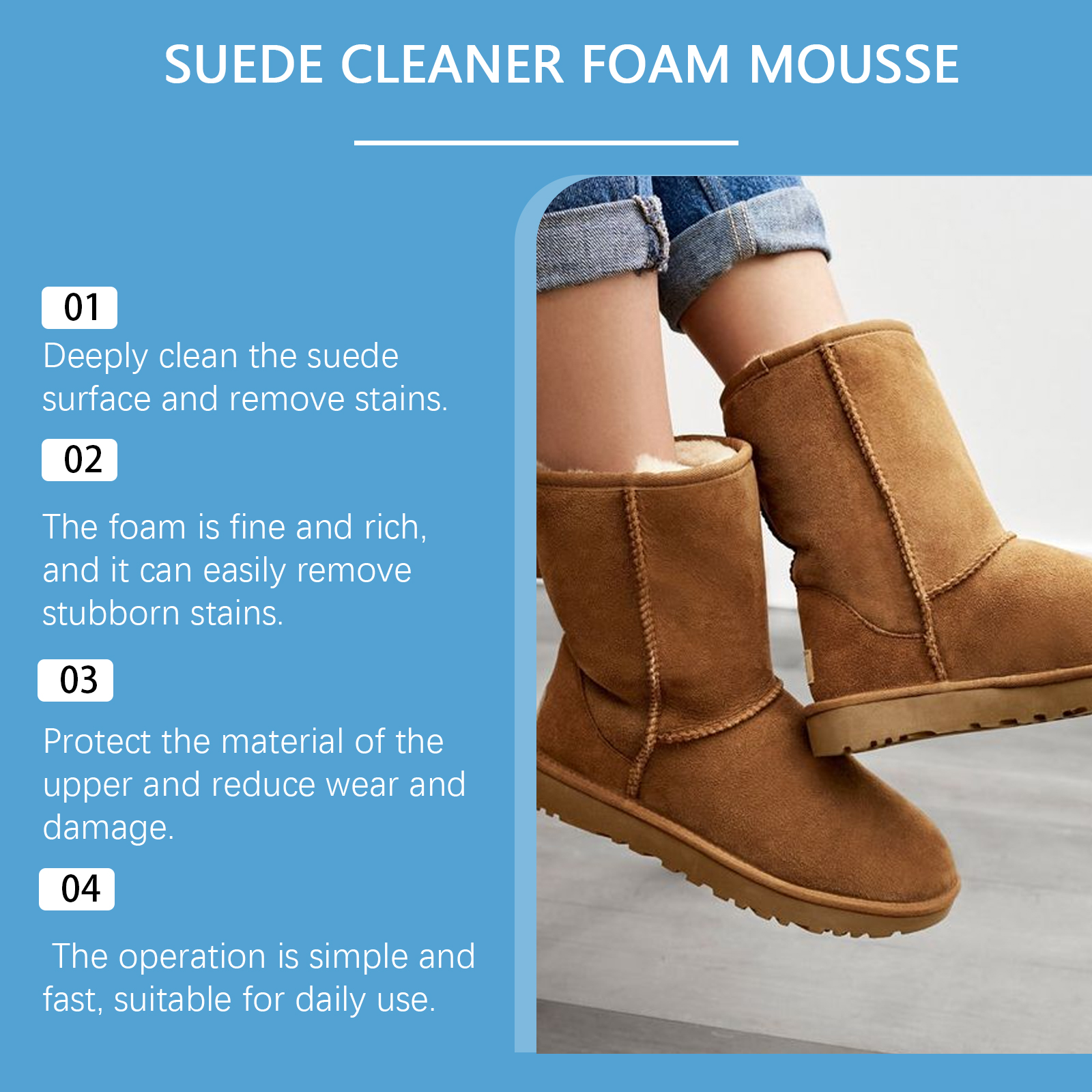 Suede Cleaner Kit Leather Velv - Sneaker Care Cleaner recensie en prijs