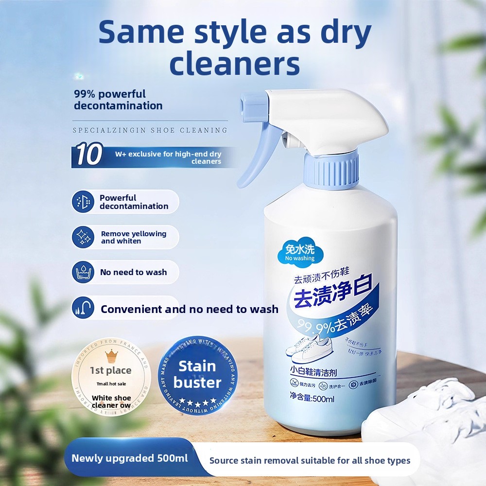 500ml white shoe cleaner no cl - Sneaker Care Cleaner recensie en prijs