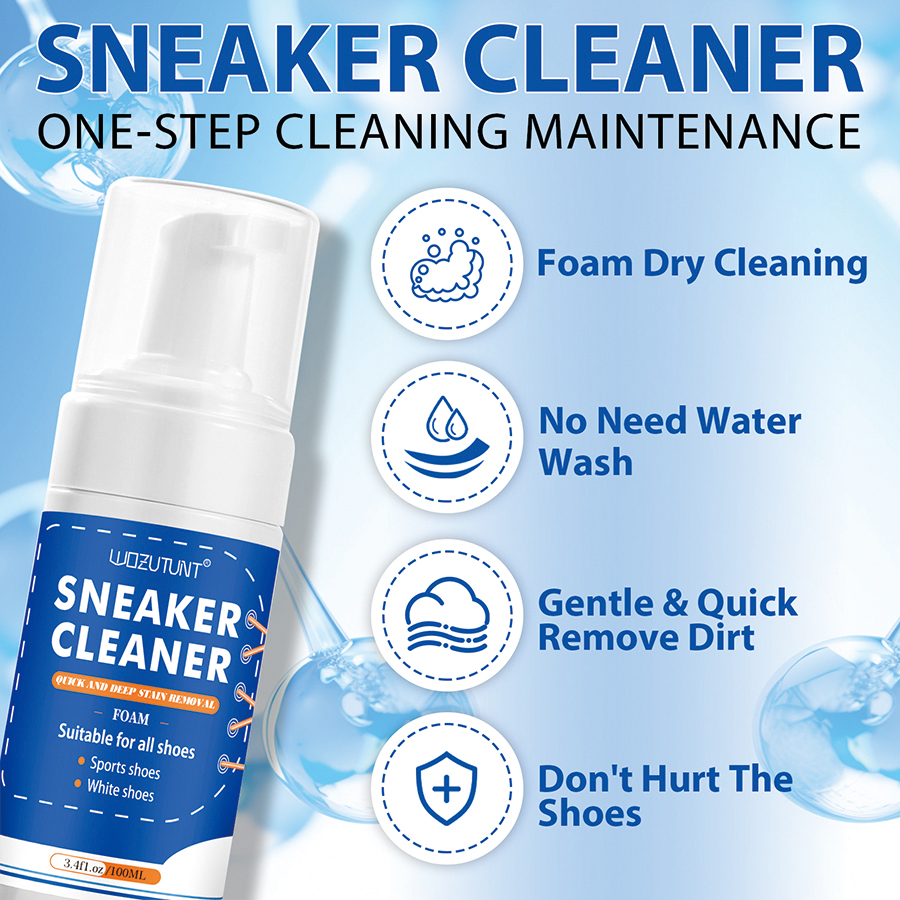 100ml White Shoe Cleaner No-wa - Sneaker Care Cleaner recensie en prijs